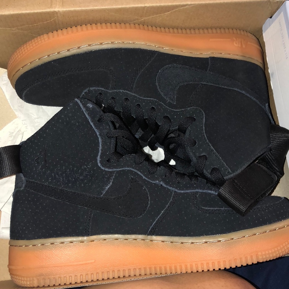 EVERYTHING MUST GO! Suede Nike High-Top Forces